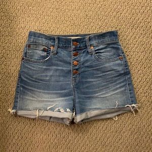Madewell denim shorts